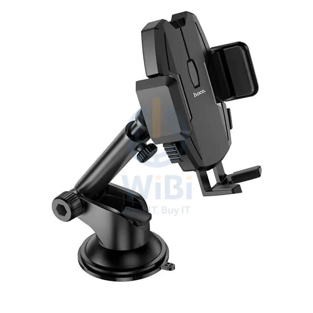 Hoco DCA2 Suction Cup Car Holder - Black Accessories > Mobiles & Tablets > Mobiles > Mobile Holder / Stands