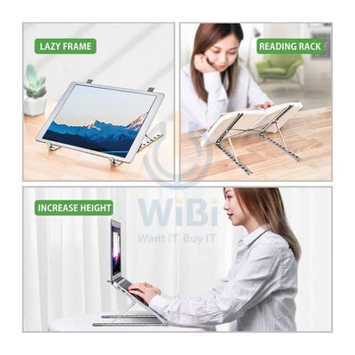 HOCO DH06 Adjustment Notebook Stand - Universal / Silver