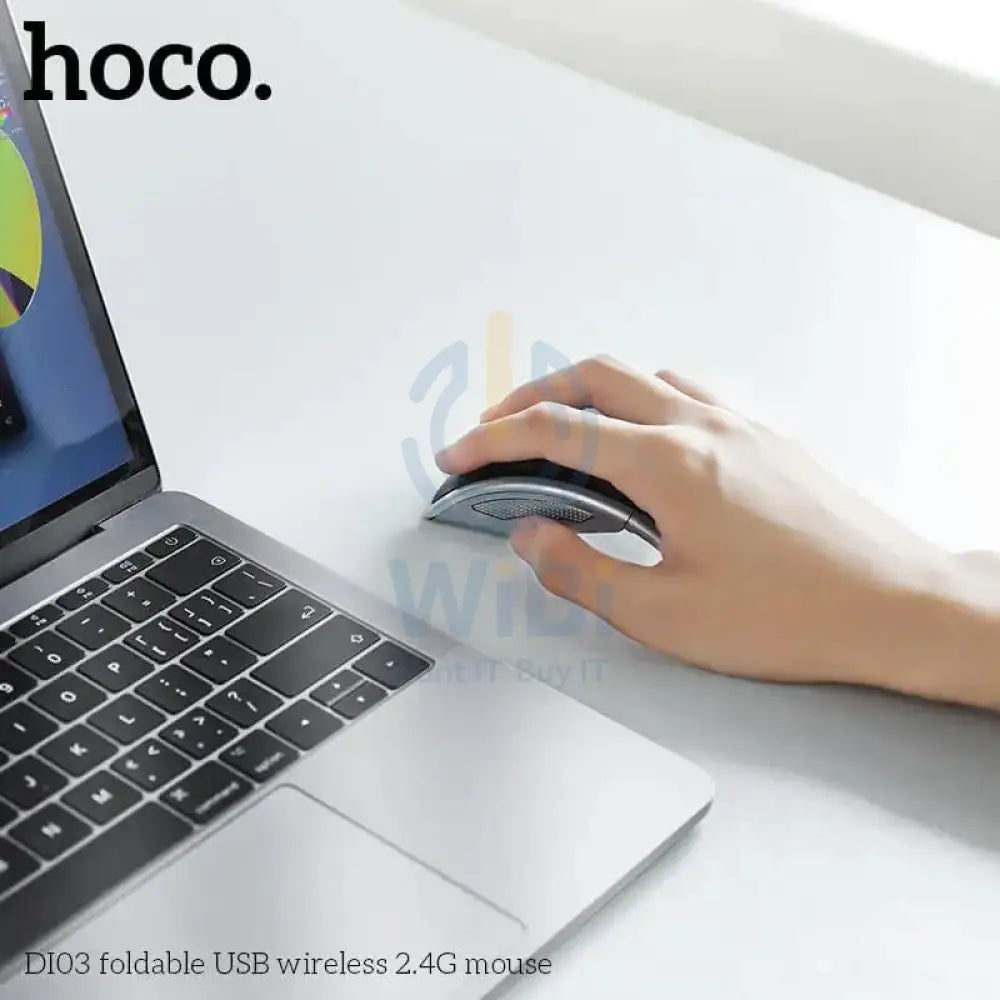 Hoco DI03 foldable USB wireless 2.4G mouse Accessories > Keyboard & Mouse