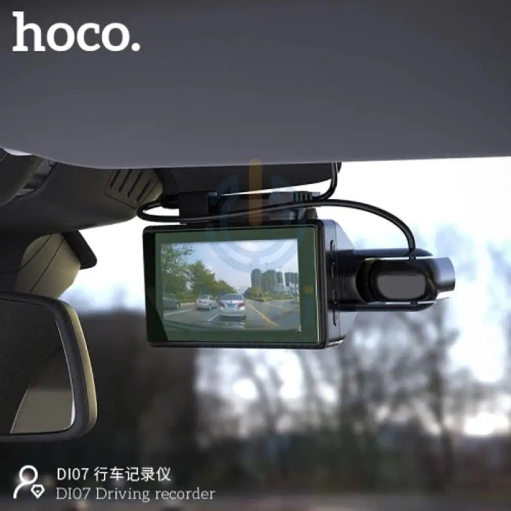 Hoco Di07 Dual Camera Driving Recorder - Black Cameras > Conference Camera & Kit > Offer Zone
