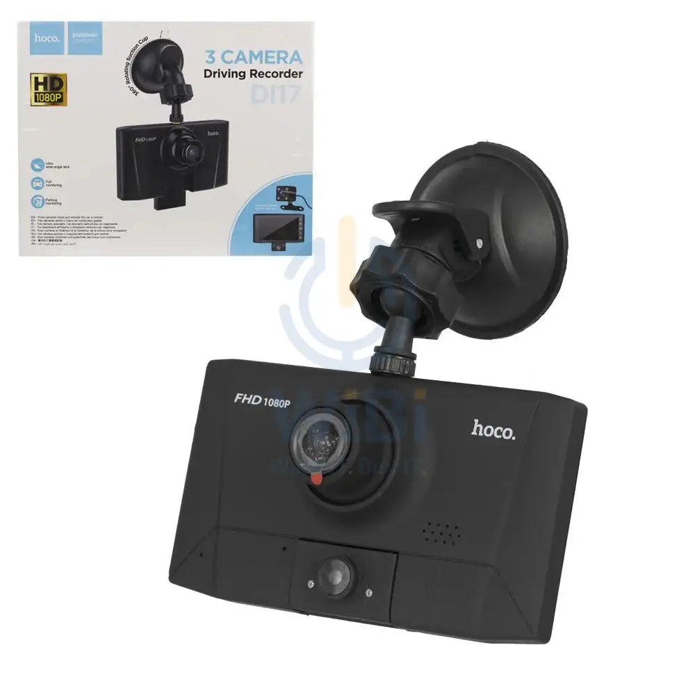 Hoco DI17 Triple-Camera Driving Recorder Accessories > Other Accessories