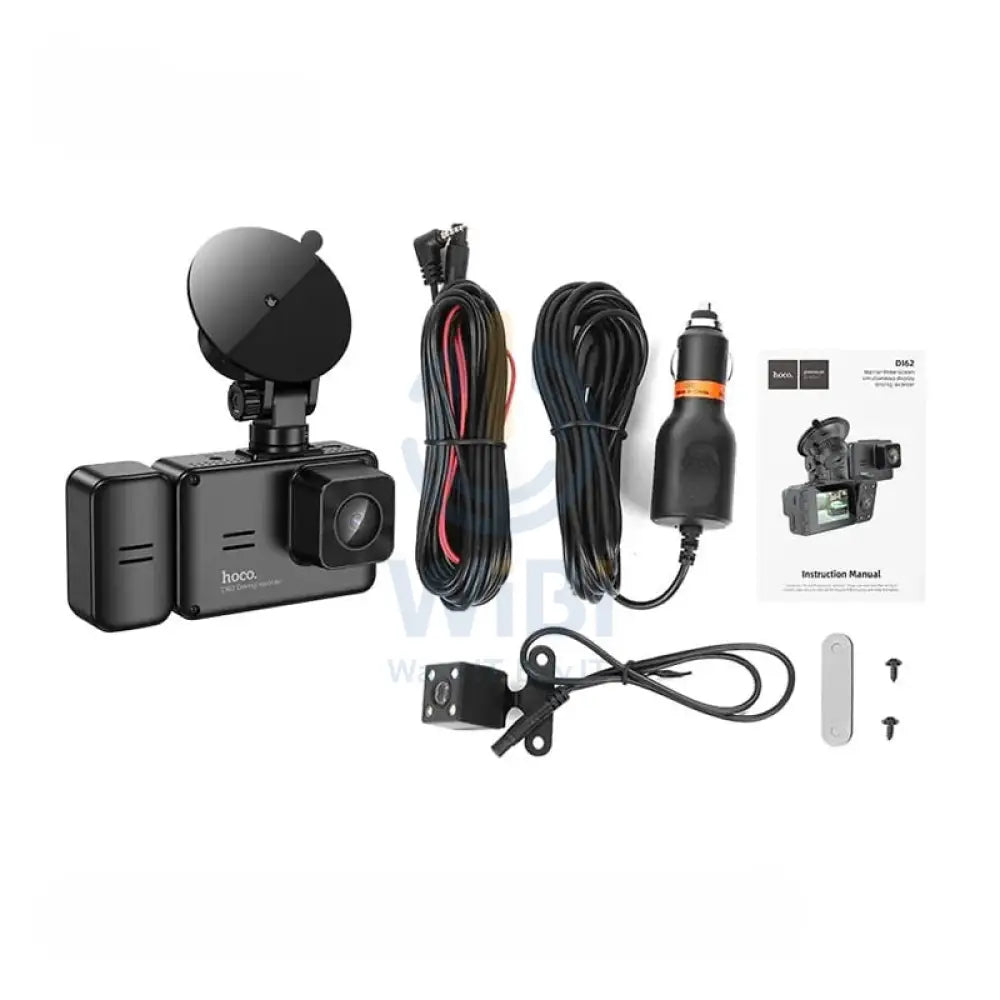 هوكو مسجل قيادة السيارة هوكو - 150 مللي أمبير / 4 بوصة / 1080 كامل الوضوح / واي فاي - أسود كاميرات >كاميرات الأمان