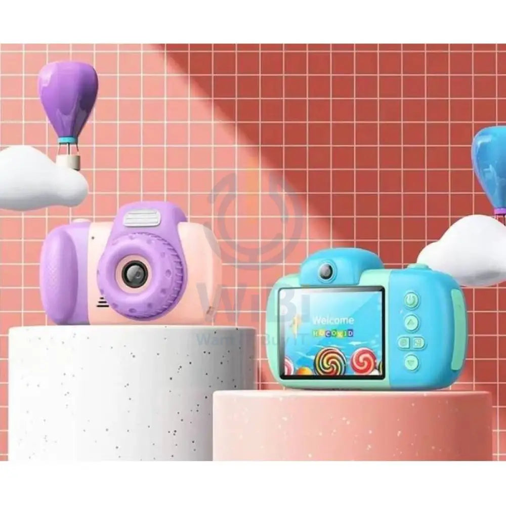 Hoco DV201 Dual Lens Children Camera - Purple Accessories > Smart Devices