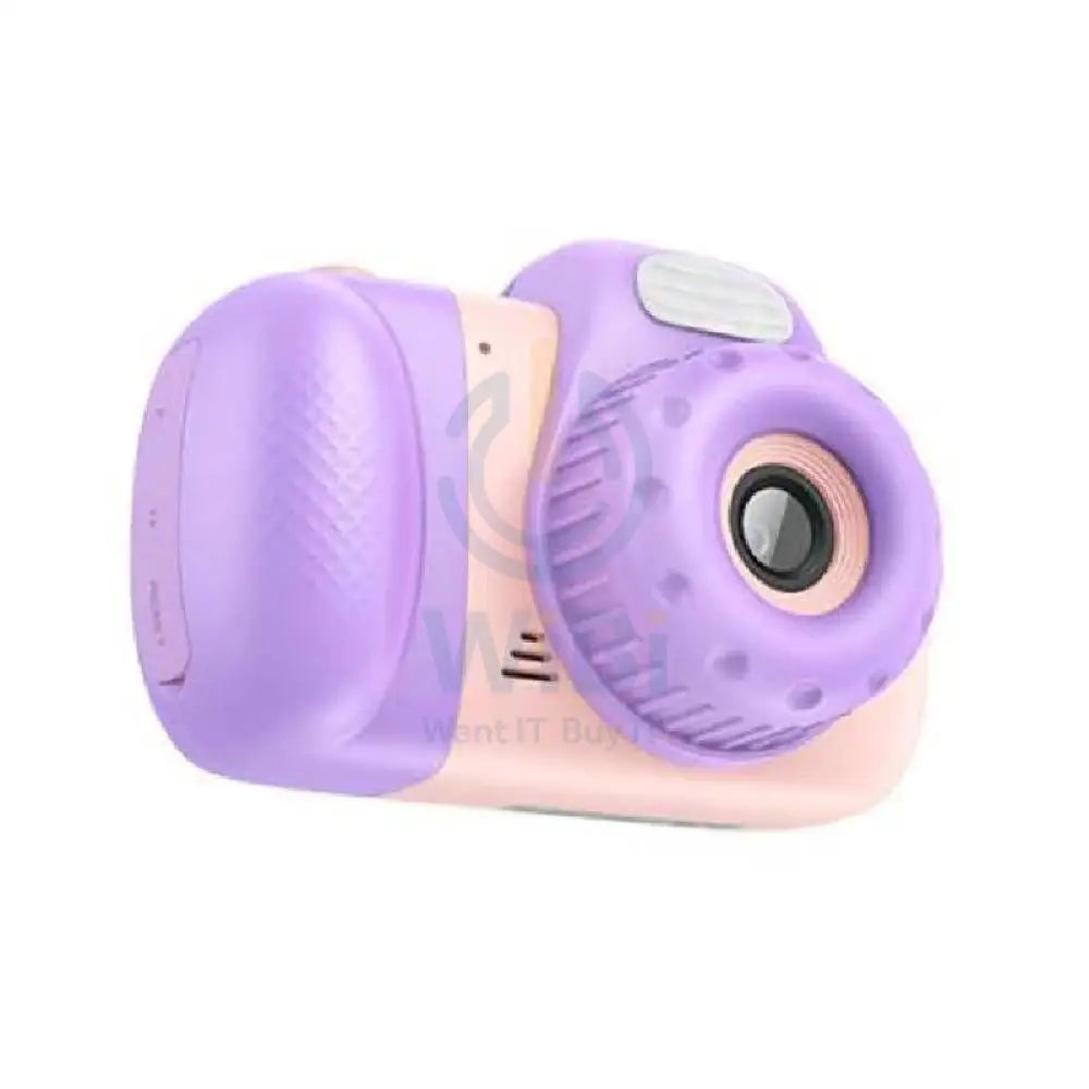 Hoco DV201 Dual Lens Children Camera - Purple Accessories > Smart Devices