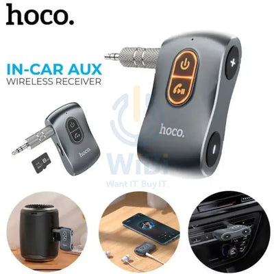 Hoco E73 Aux Wireless Receiver - 3.5 mm / 200mAh Accessories > Other Accessories