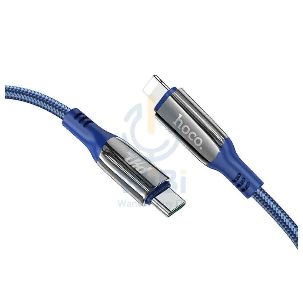 HOCO Extreme PD Charging Data Sync Cable - USB-C To Lightning / 1.2 Meters / Blue