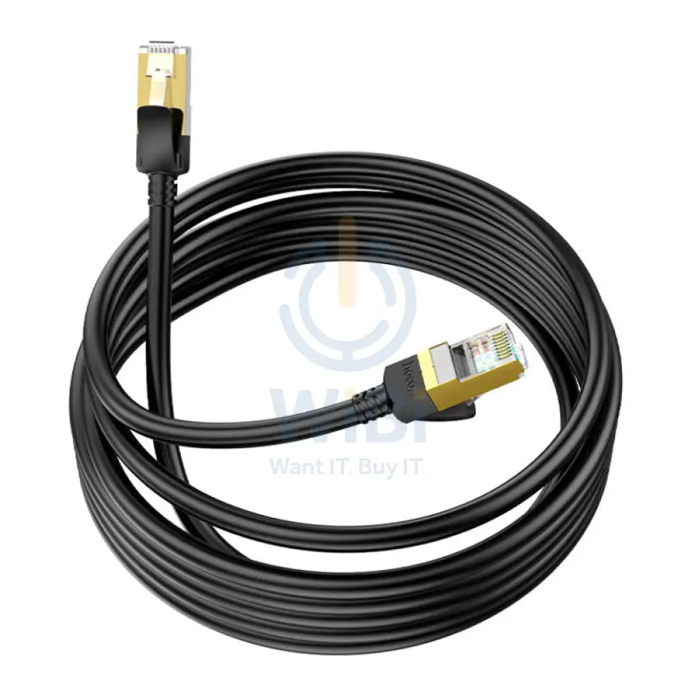 هوكو جيجابت إيثرنت كابل إيثرنت - CAT6 / 3 متر / متر أسود / متر
