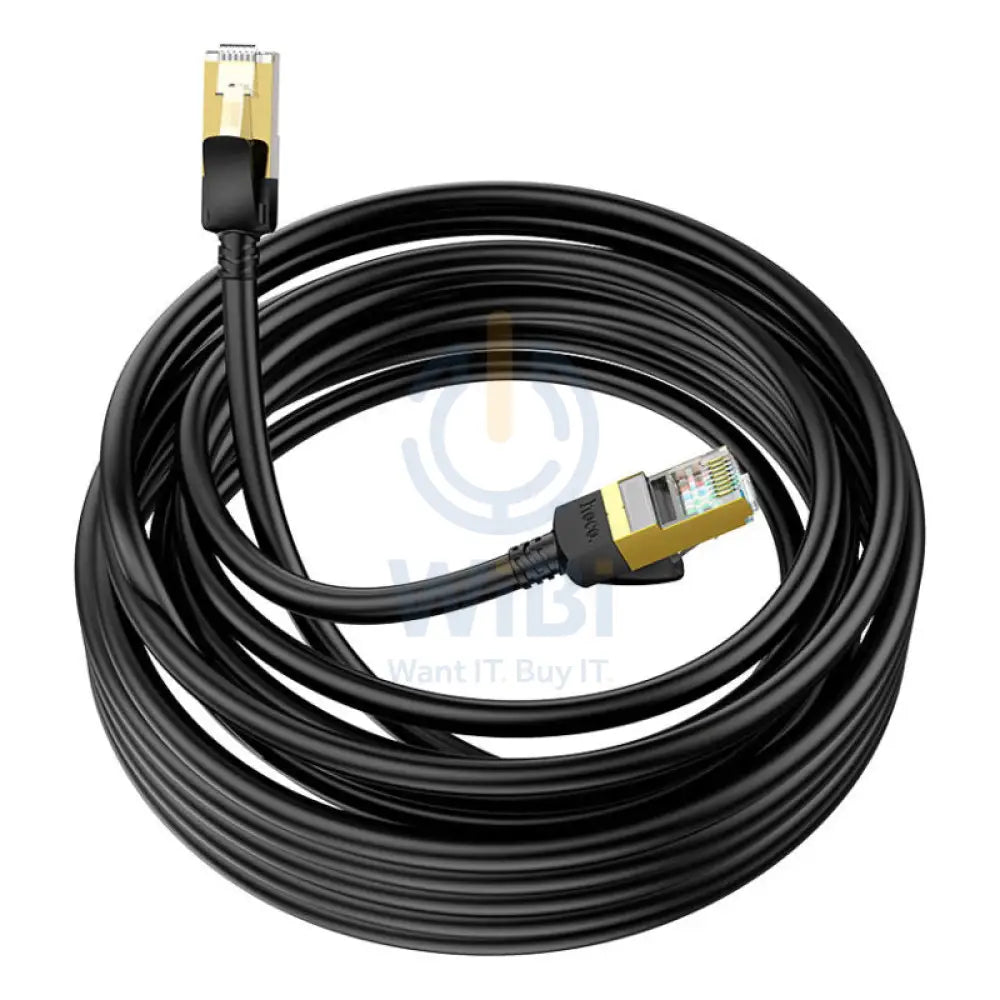 هوكو جيجابت إيثرنت كابل - CAT6 / 5 متر / أسود