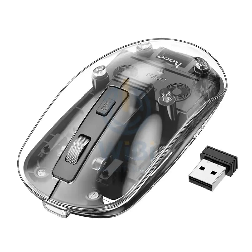 HOCO GM29 Dual Mode Silent Wireless Mouse 1600dpi / Black Accessories > Keyboard & Mouse