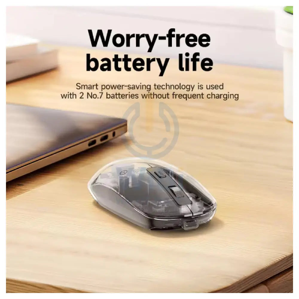 HOCO GM29 Dual Mode Silent Wireless Mouse 1600dpi / Black Accessories > Keyboard & Mouse