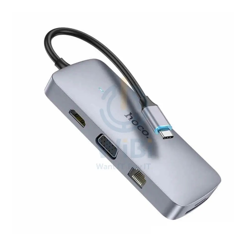 Hoco HB33 10 in 1 Type-C Multi-function Adapter Accessories > Power Bank