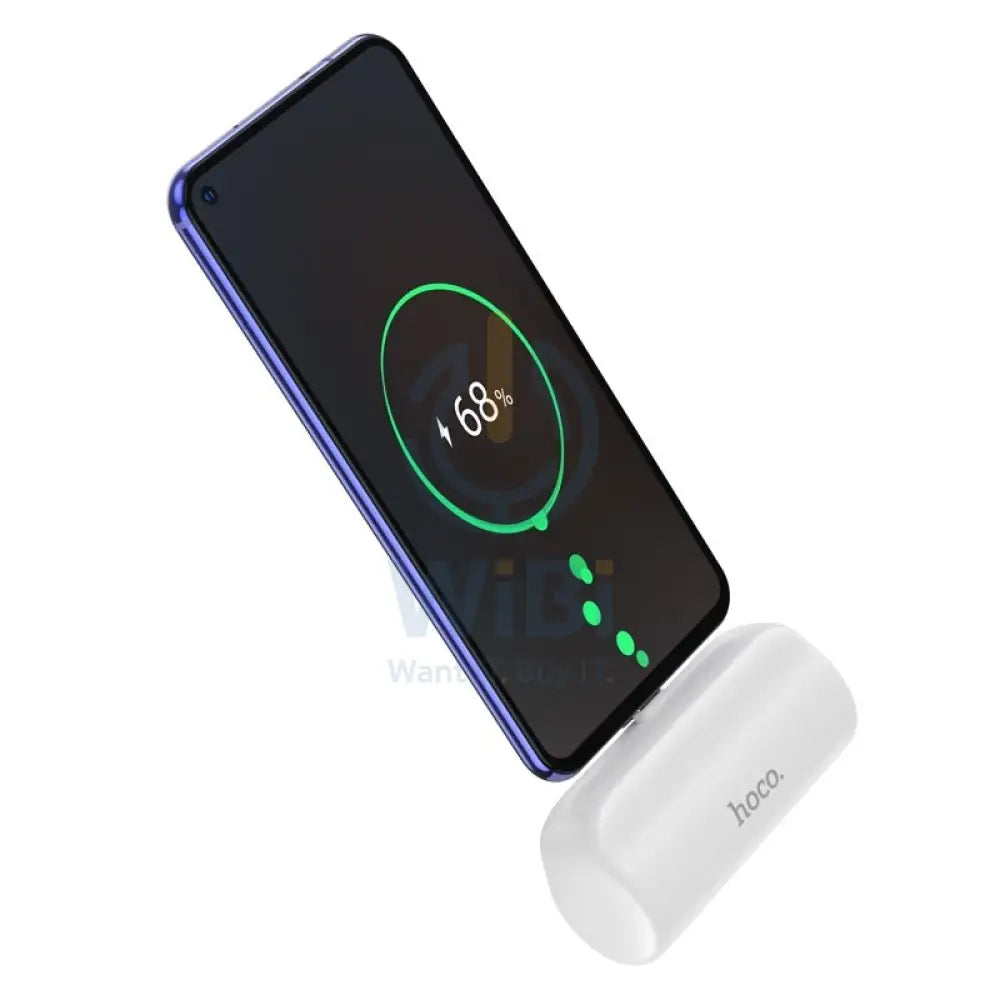 Hoco J106 Pocket Power Bank 5000mah with Folding Stand Type-C Accessories > Power Bank > Offer Zone