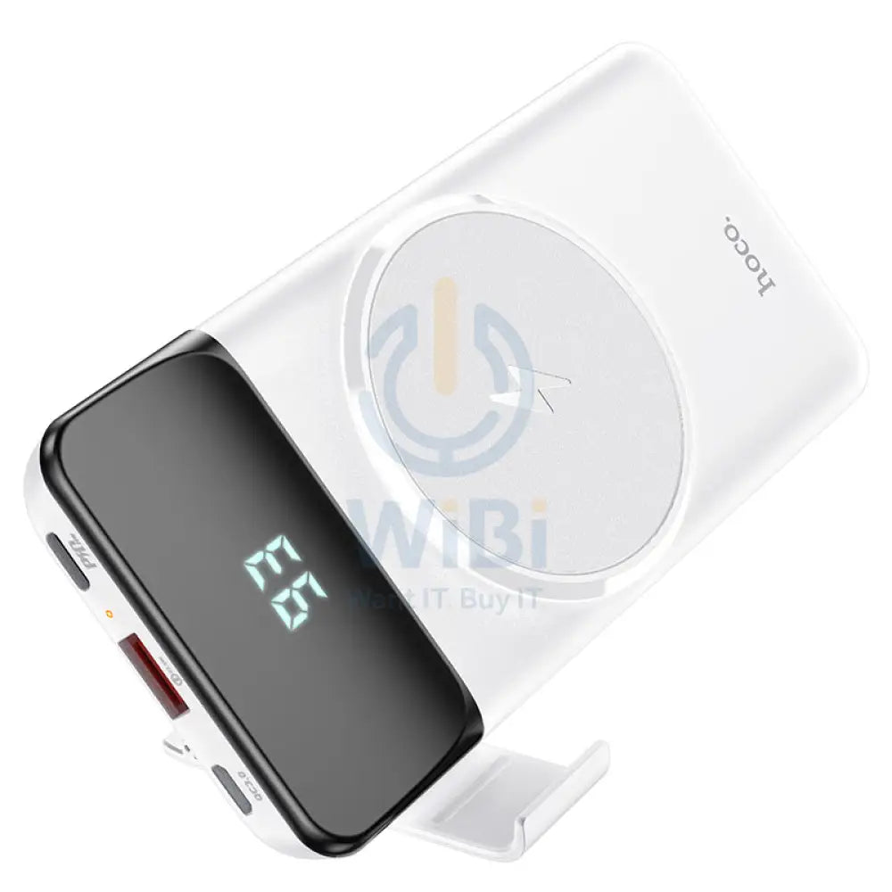 Hoco J76 Power Bank Wireless Charging - 10000mAh / 20W / White Accessories > Power Adapters