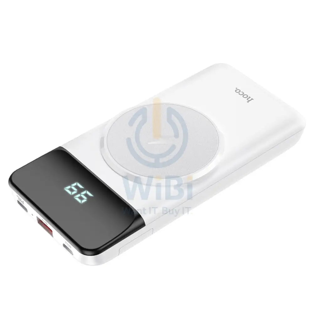 Hoco J76 Power Bank Wireless Charging - 10000mAh / 20W / White Accessories > Power Adapters
