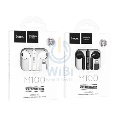 Hoco M100 Original Lighting Earphone – Assorted Accessories > Audio > Headphones
