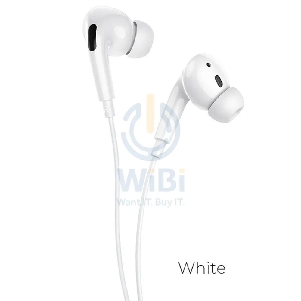 Hoco M77 Earphones - 3.5mm Jack / In-Ear / Wired / White Accessories > Audio > Headphones