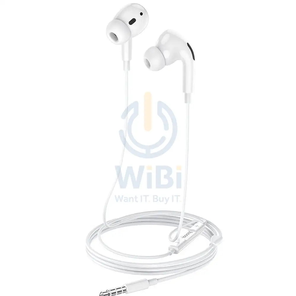 Hoco M77 Earphones - 3.5mm Jack / In-Ear / Wired / White Accessories > Audio > Headphones