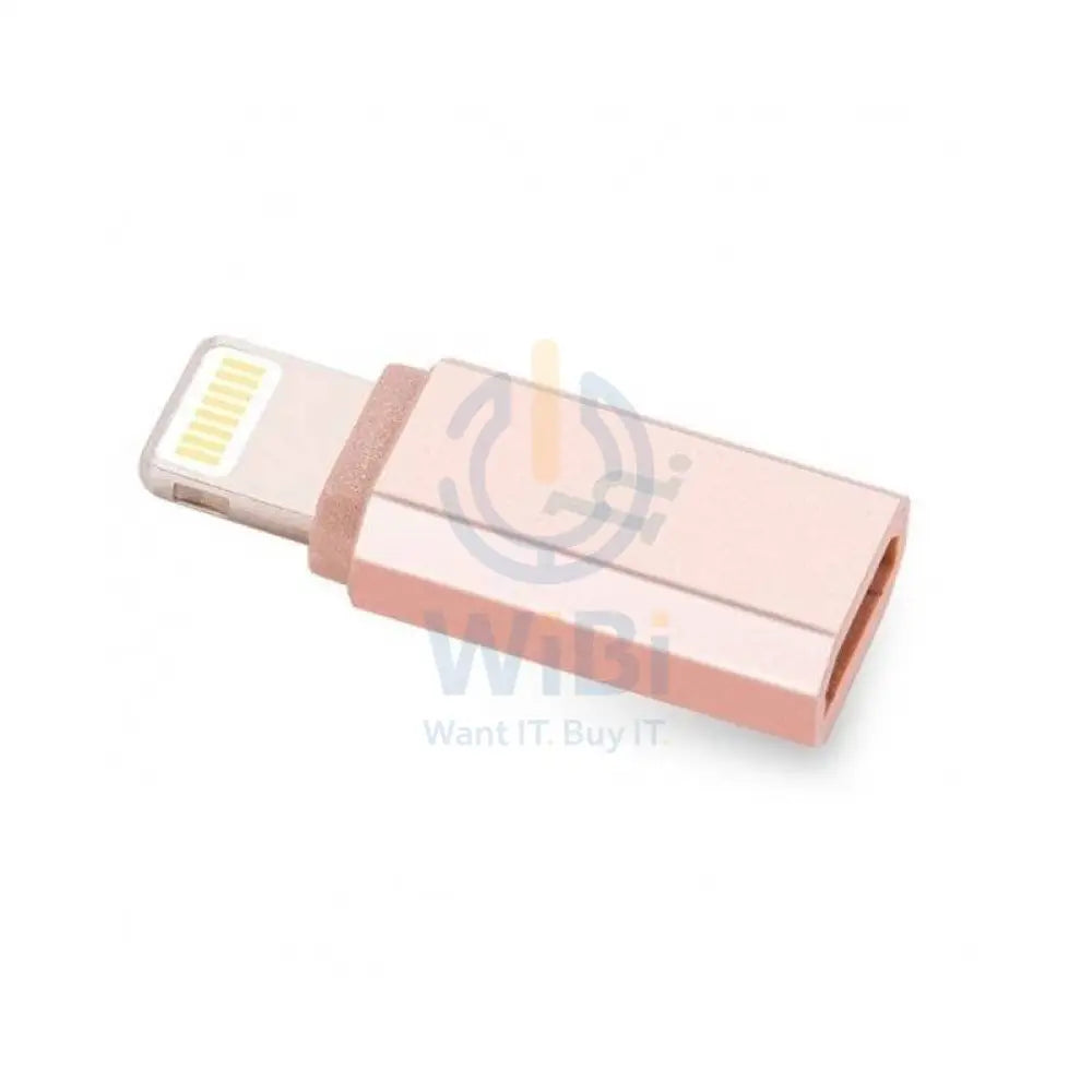 HOCO Micro USB to Lightning Adapter - Rose Gold - Tablet & Smartphones