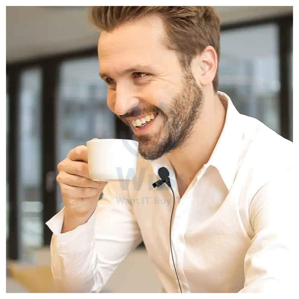 HOCO Microphone L14 lavalier - Lightning / 2 Meters / Black