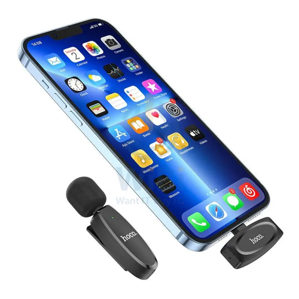 هوكو ميكروفون هوكو ميكروفون L15 لايتننج - أسود اكسسوارات الصوت > ميكروفون