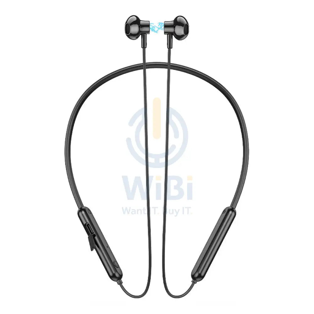 Hoco Neckband ES67 Sports Bluetooth Earphone - 130mAh / Black Accessories > Audio > Headphones