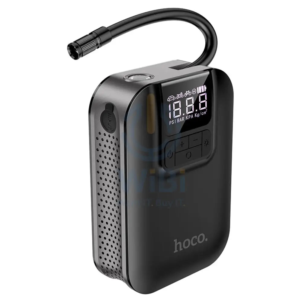 Hoco Portable Smart Air Pump S53 - Black Accessories > Smart Devices