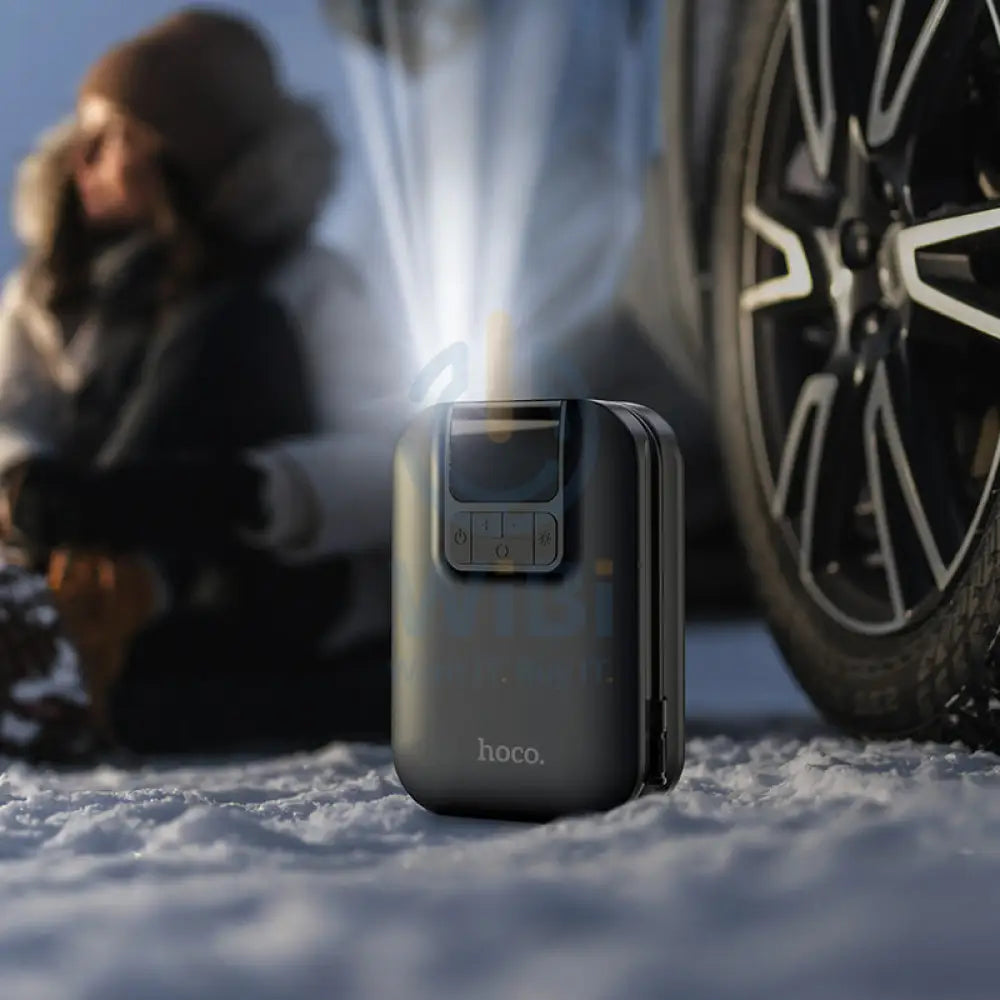Hoco Portable Smart Air Pump S53 - Black Accessories > Smart Devices