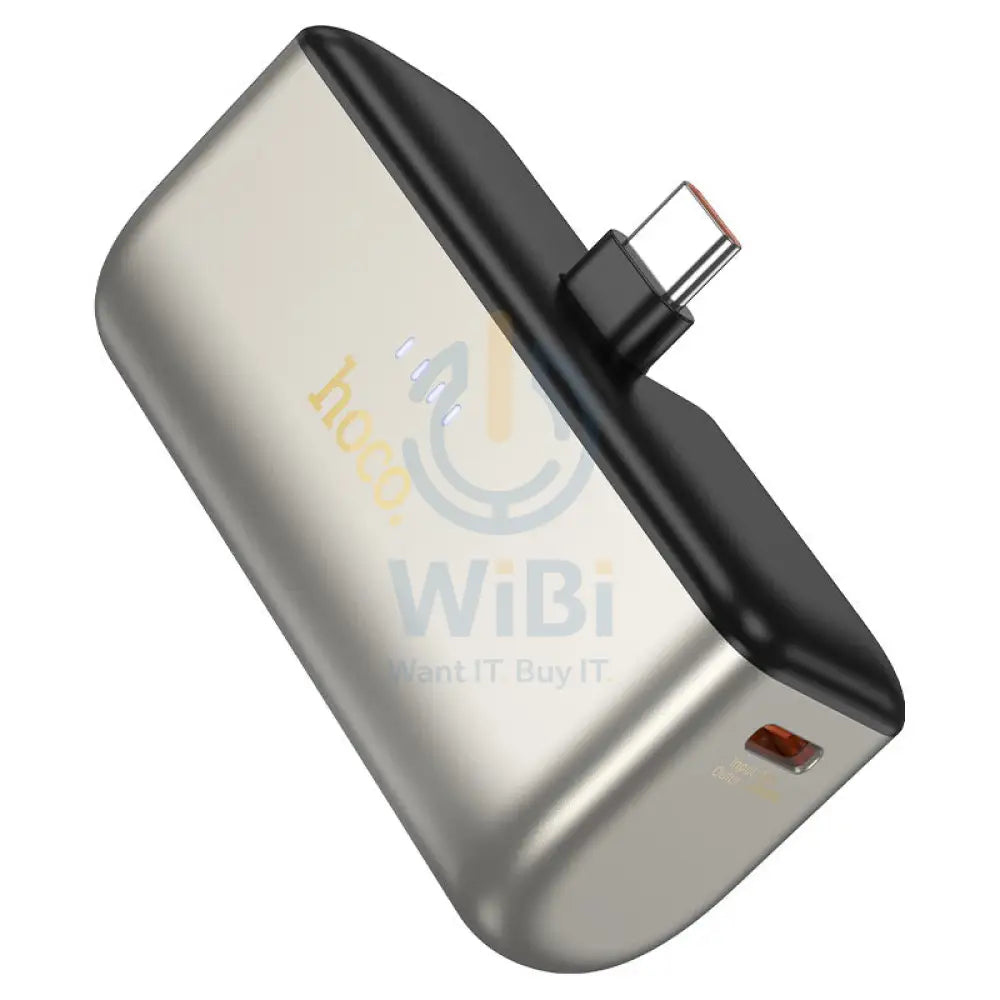 Hoco Q31 Portable Pocket Fast Charging Power Bank - 5000mah / 20W / Gold Accessories > Power Bank