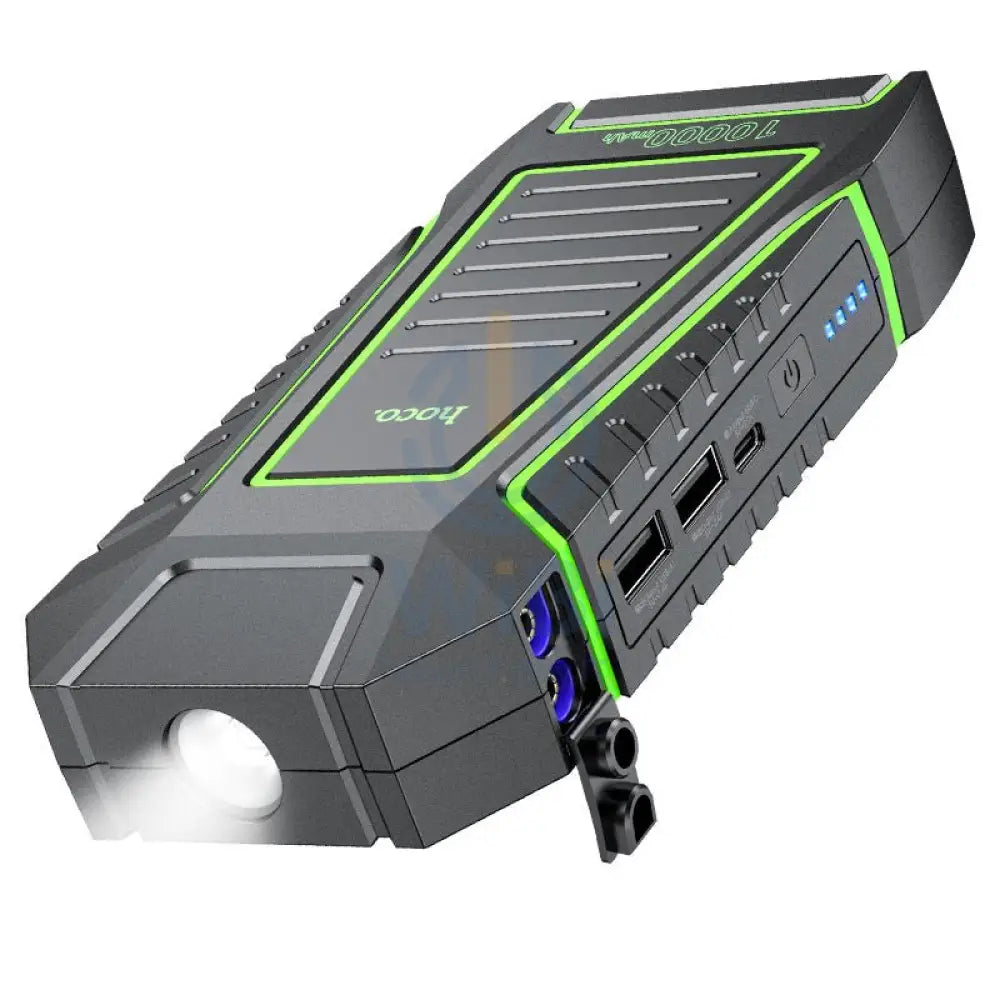 Hoco QS1 Portable Smart Car Jump Starter And Power Bank - Black Accessories > Power Bank