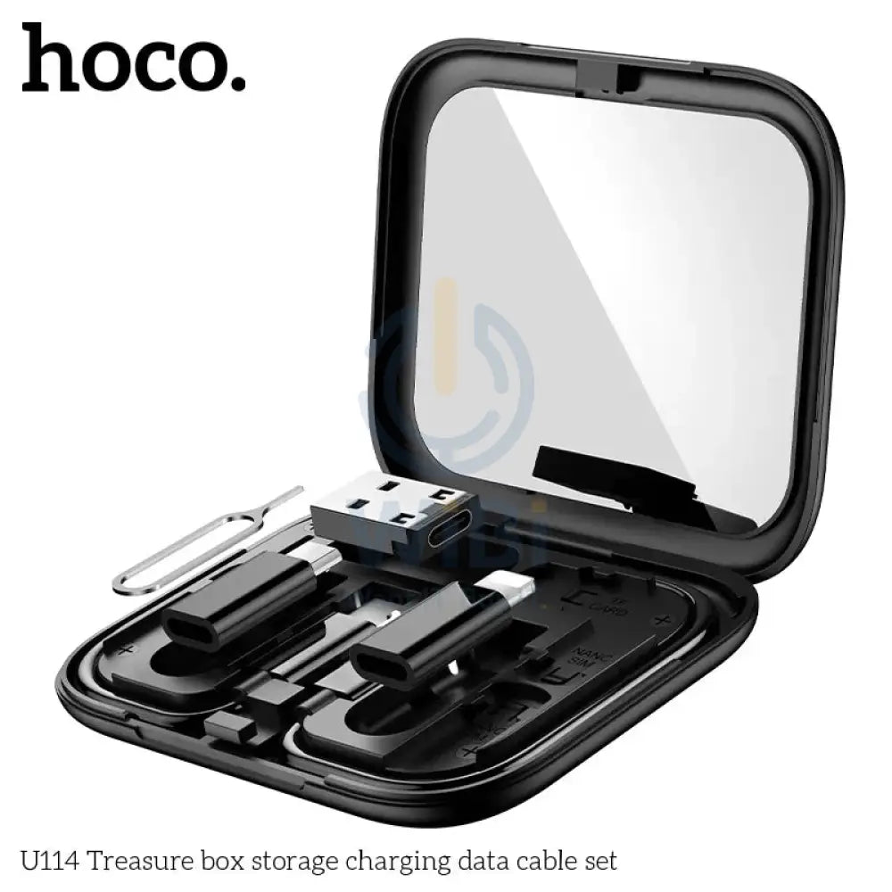 HOCO U114 60W All in 1 Type C Micro Lightning Adapter Mobile Phone Card Pin Accessories > Cables & Converters > Cables