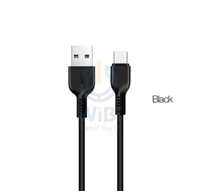 Hoco X20 Flash Charging Data Cable - 3Meter / Type-C/ Lightning / Micro USB / Black / White Accessories > Cables &