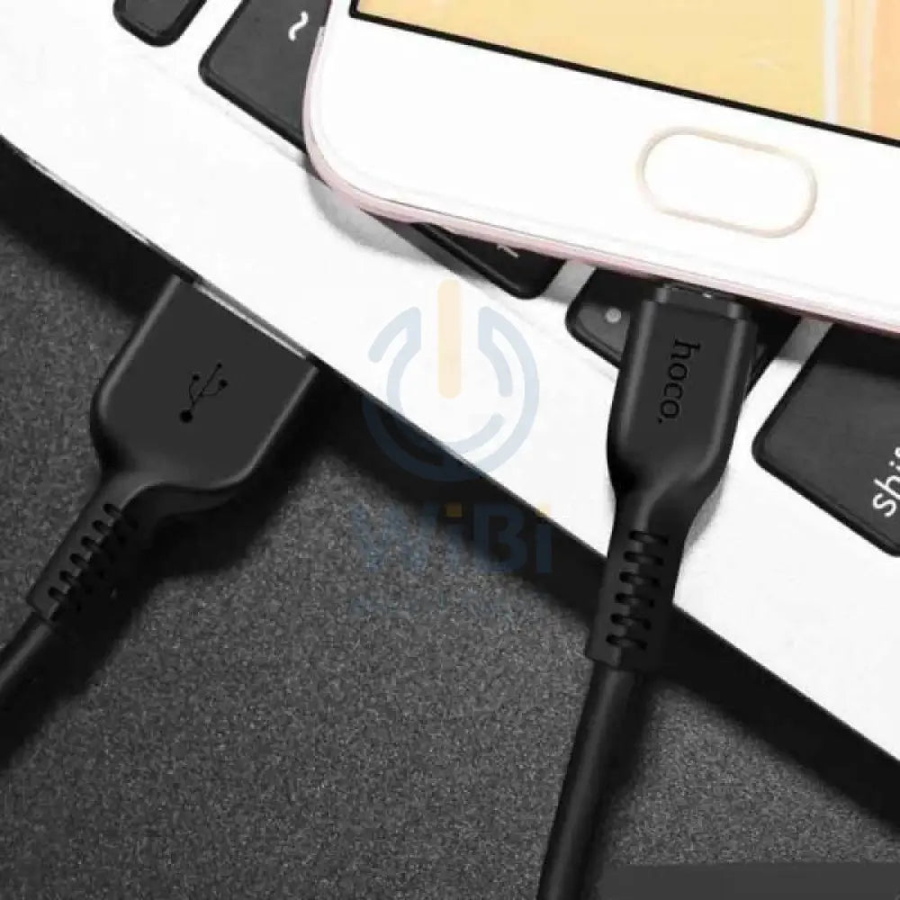 Hoco X20 Flash Charging Data Sync Cable - Lightning / 2 Meter / Black Accessories > Cables & Converters > Cables