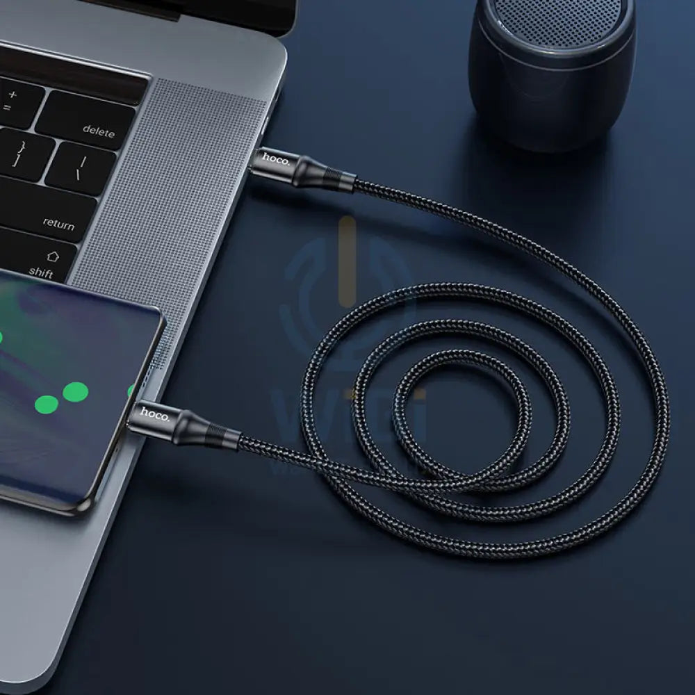 HOCO X50 Exquisito Charging Data Cable - 100W / USB-C / 2 Meter / Black Accessories > Cables & Converters > Cables