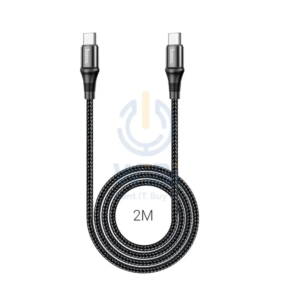 HOCO X50 Exquisito Charging Data Cable - 100W / USB-C / 2 Meter / Black Accessories > Cables & Converters > Cables