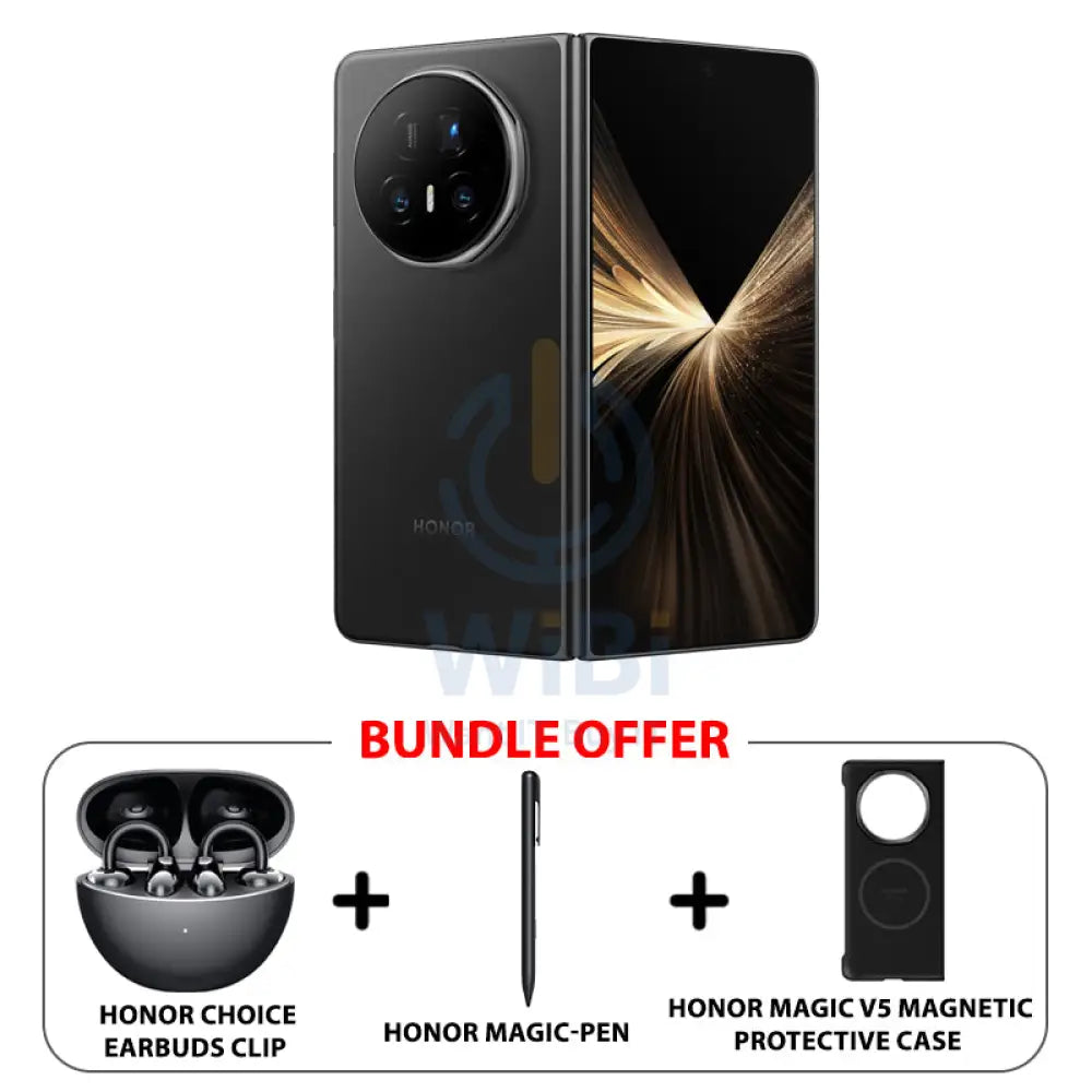 HONOR Magic V5 - 16GB / 512GB / 7.95’’ OLED / 5G / Black - Mobile Mobiles & Tablets > Mobiles