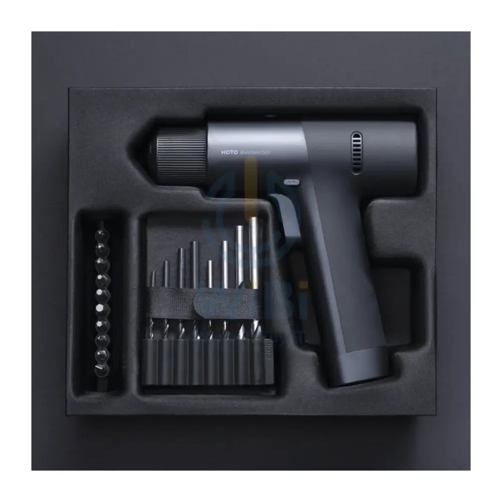 HOTO 12V Brushless Drill - Dark Grey Accessories > Smart Devices