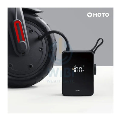 HOTO Portable Electric Tire Inflator - black Accessories > Smart Devices