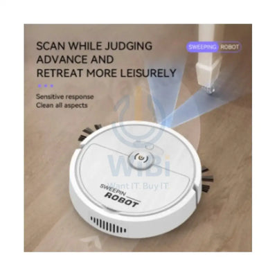 Household Mini Sweeping Robot - White Accessories > Smart Devices > Offer Zone