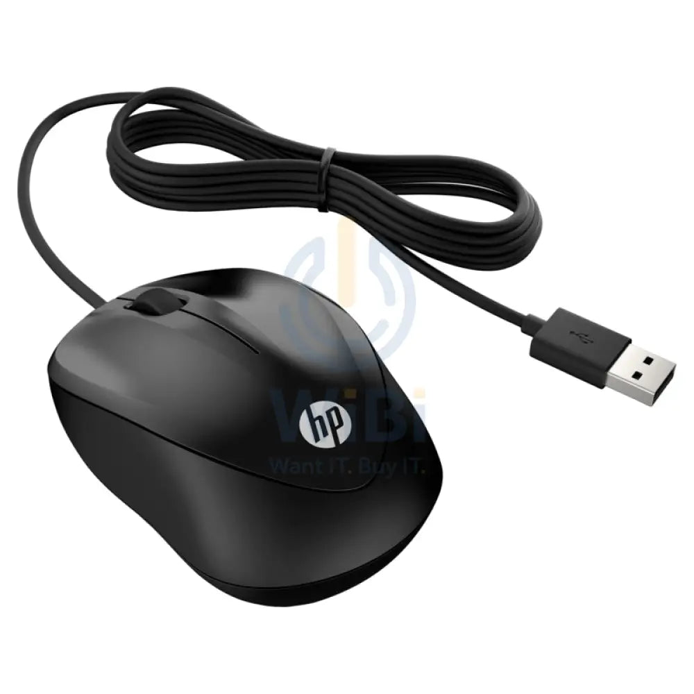 HP Wired Mouse 1000 - 1200 DPI / Black Accessories > Keyboard & Mouse