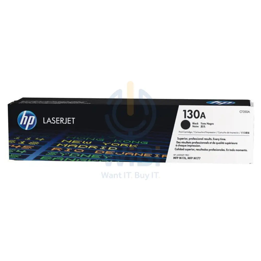 HP 130A Black Color - 1.3K Pages / Black Color / Toner Cartridge