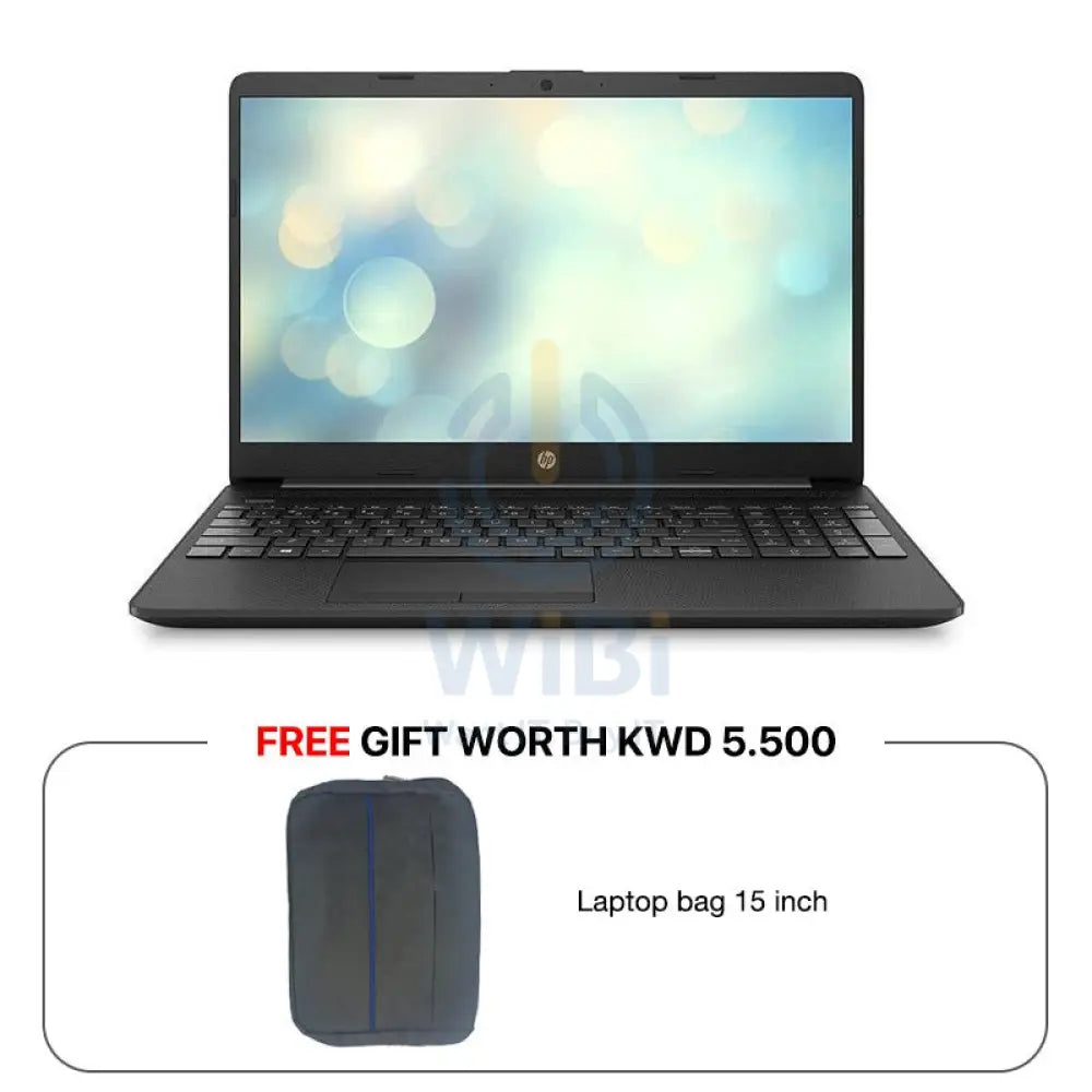 إتش بي 15-dw1037ne - 15.6 بوصة إتش دي / سيليرون / 8 جيجابايت / 1 تيرابايت / دوس (بدون نظام تشغيل) / أسود / ضمان سنة - لابتوب