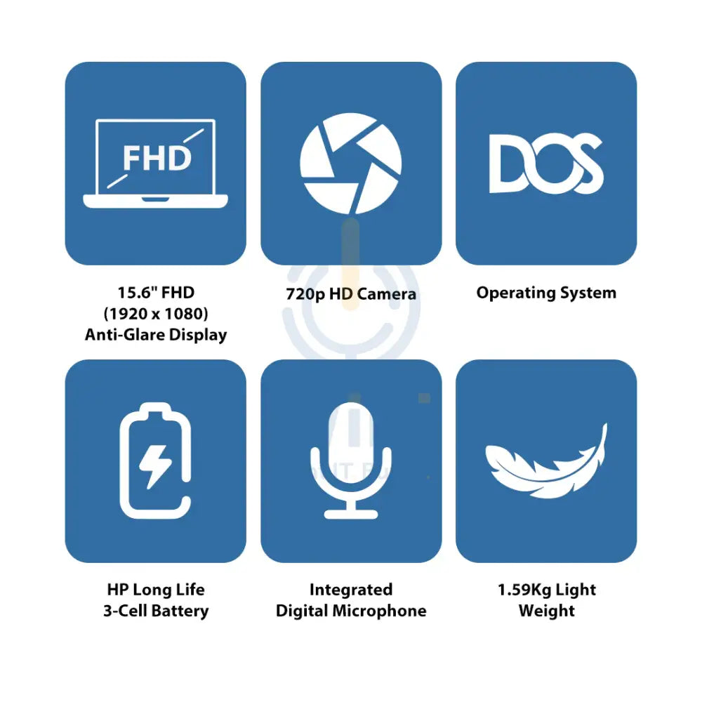 HP 15-FD0149NE - 15.6’’ FHD / i5 / 8GB / 512GB (NVMe M.2 SSD) / DOS (Without OS) / 1YW / Natural Silver + ASUS SimPro