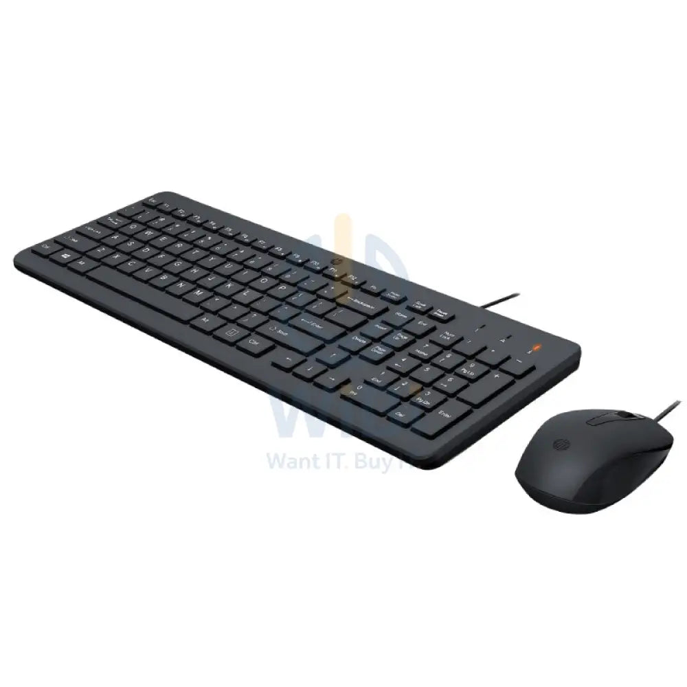 HP 150 Wired Mouse and Keyboard - Arabic/English Keys - Keyboard & Mouse Combo Accessories > Keyboard & Mouse