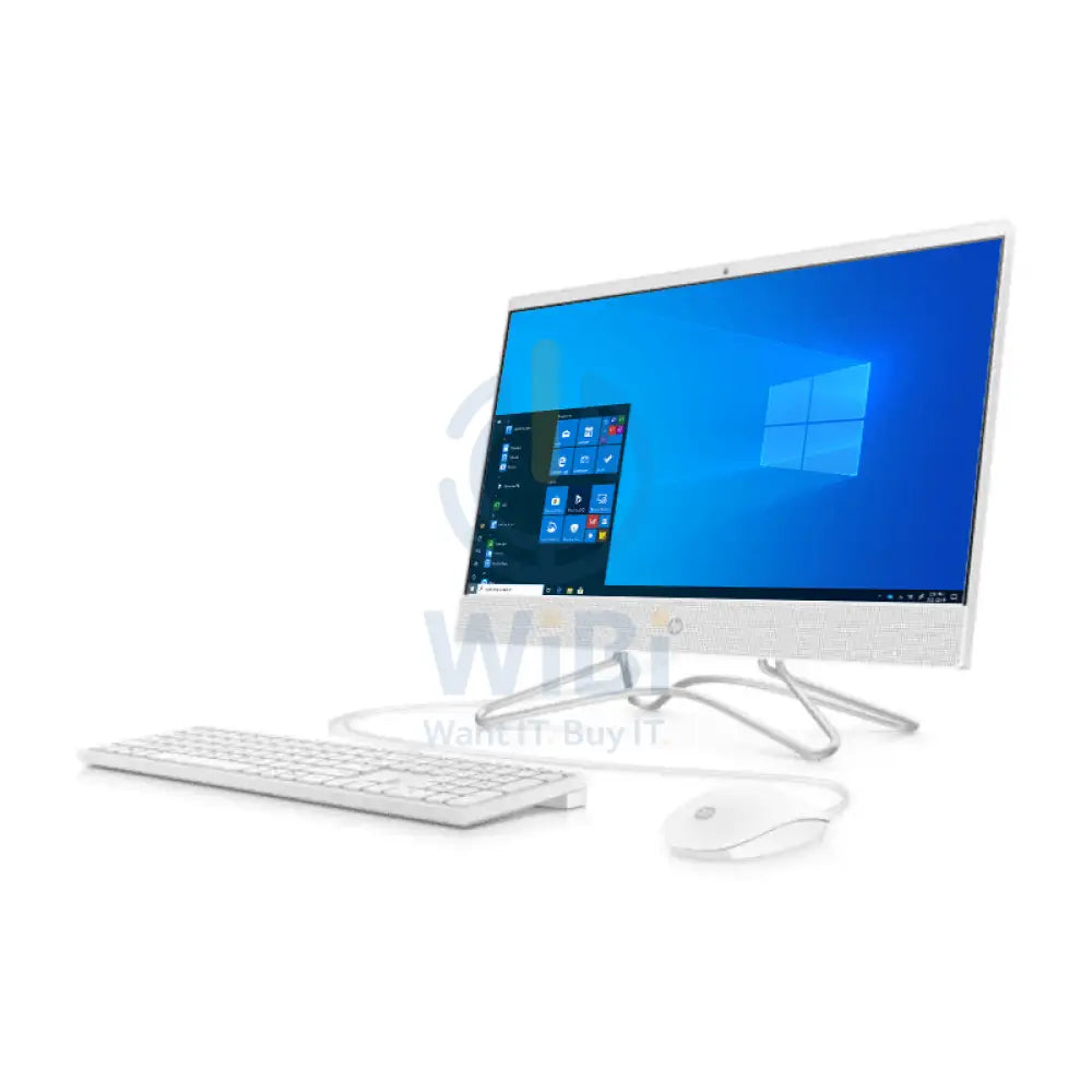 HP 200 G4 AIO PC - i3 / 32GB / 1TB / 21.5" FHD Non-Touch / Win 10 Pro / 1YW / White - Desktop