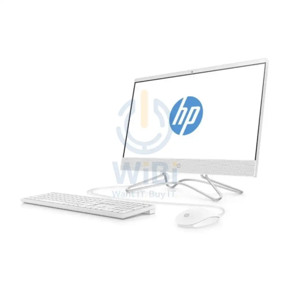 HP 200 G4 AIO PC - i5 / 4GB / 1TB / 21.5" FHD Non-Touch / DOS (Without OS) / 1YW / White - Desktop
