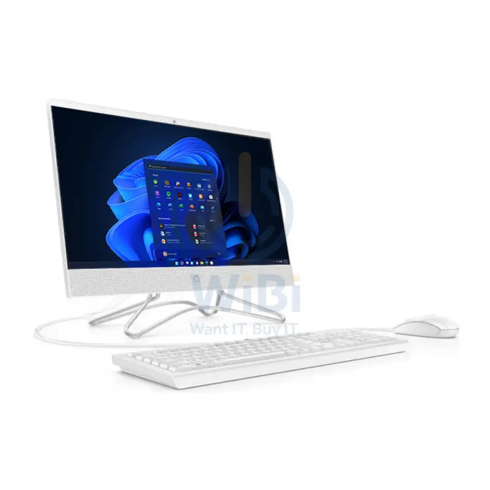 HP 200 G4 AIO PC - i5 / 16GB / 250GB (NVME M.2 SSD) / 21.5’’ FHD Non-Touch / Win 11 Pro / 1YW / Snow White - Desktop