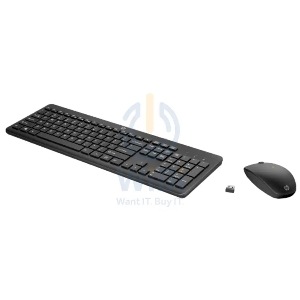 HP 230 Wireless Mouse and Keyboard - 2.40GHz / Arabic/English Keys - Keyboard & Mouse Combo Accessories > Keyboard &