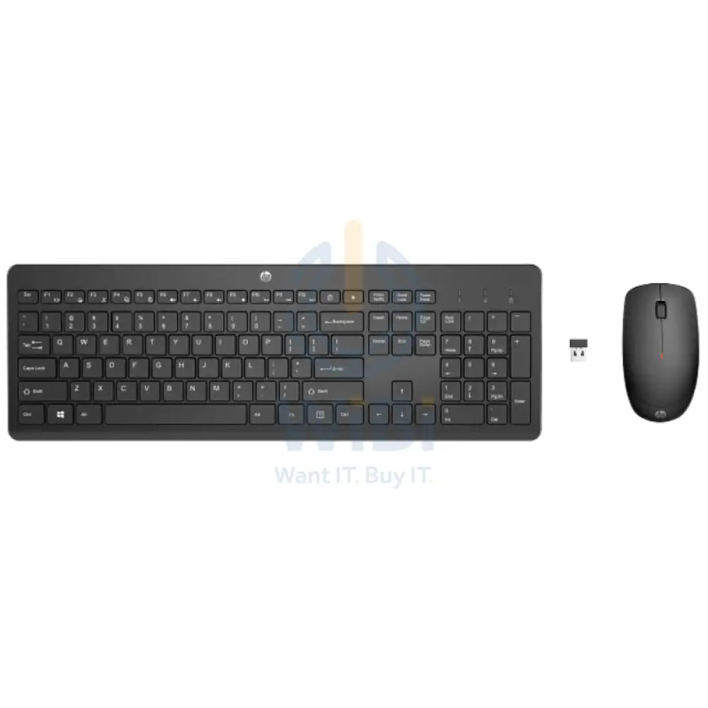 HP 230 Wireless Mouse and Keyboard - 2.40GHz / Arabic/English Keys - Keyboard & Mouse Combo Accessories > Keyboard &
