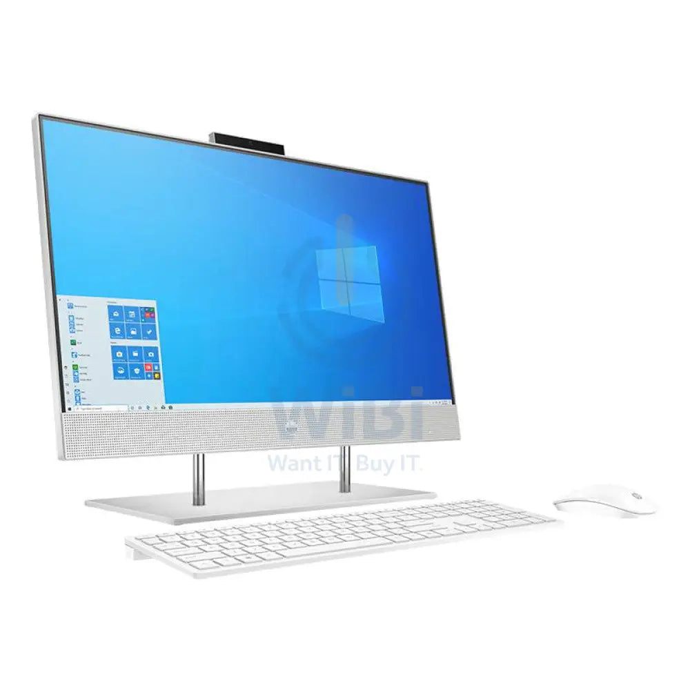 HP 24-DP1000NE AIO PC (Win 10 Pro) - i7 / 32GB / 1TB (NVME M.2 SSD) + 1TB HDD / 23.8" FHD Touch / 1YW / Silver - Desktop