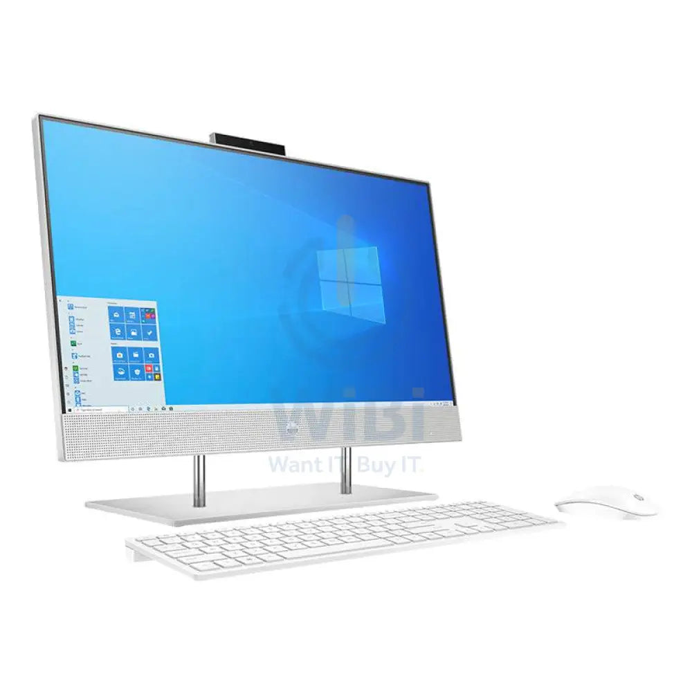 HP 24-DP1000NE AIO PC (Win 10 Pro) - i7 / 64GB / 1TB (NVME M.2 SSD) + 1TB HDD / 23.8" FHD Touch / 1YW / Silver - Desktop